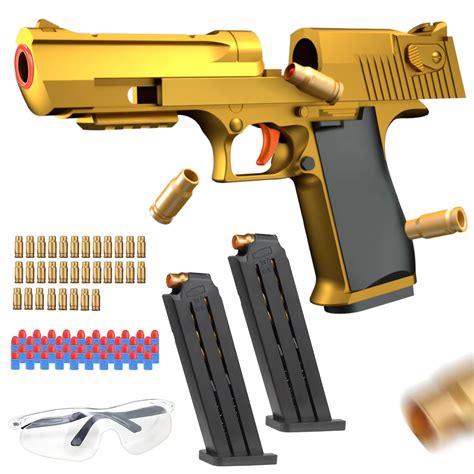 Buy Toy Soft Bullets & Eco-Friendly Gel Ball, Toys Foam Blaster with 40 ...