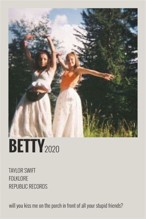 betty taylor swift | Taylor swift posters, Taylor swift songs, Taylor ...