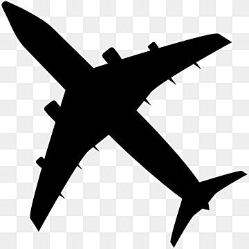 Airplane Silhouette PNG And Vector Images Free Download - Pngtree