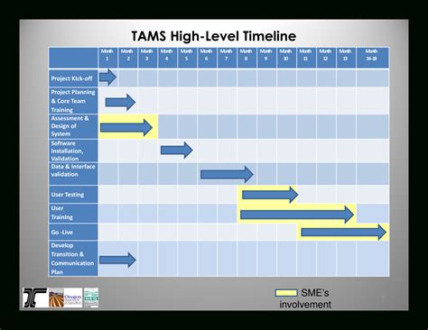 Free Project Management High Level Timeline | Templates At And Project ...