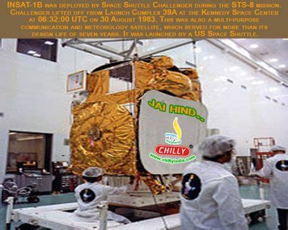 INSAT-1B was an Indian communications satellite launched on 30 August ...