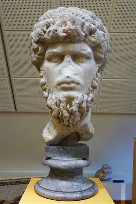 Portrait de Lucius Verus | Roman sculpture, Sculpture, Statue