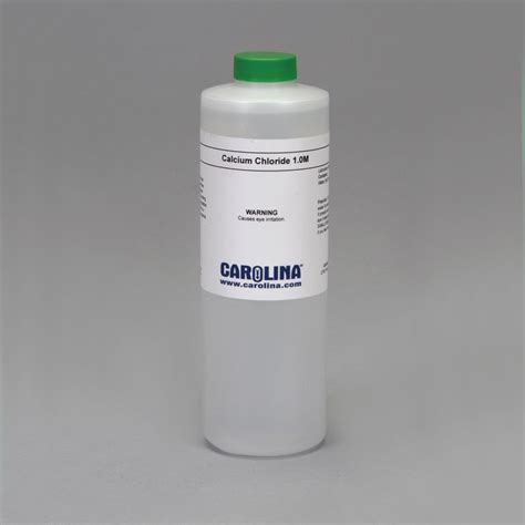 Calcium Chloride Solution, 1.0 M Aqueous, Laboratory Grade, 500 mL ...