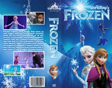 Frozen Fanmade DVD Cover - Frozen Fan Art (35527491) - Fanpop