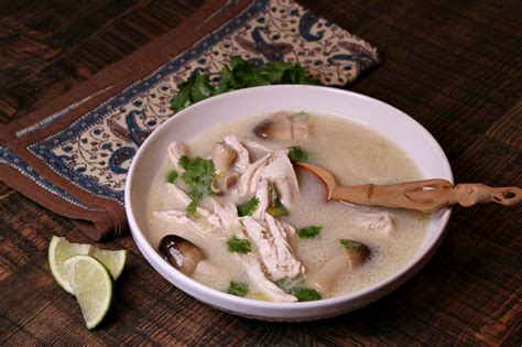 Thai Coconut Chicken Soup - Recipe Girl