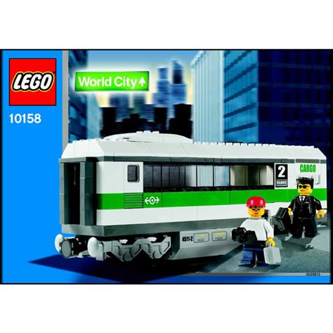 LEGO High Speed Train Car Set 10158 Instructions | Brick Owl - LEGO ...