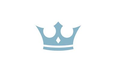 Creative crown shape logo symbol icon Royalty Free Vector