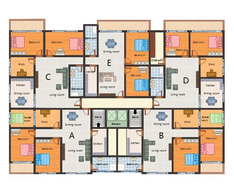 Free Apartment Floor Layout Templates