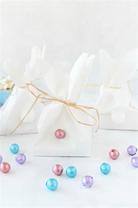 DIY Easter Bunny Treat Bags - Savvy Saving Couple