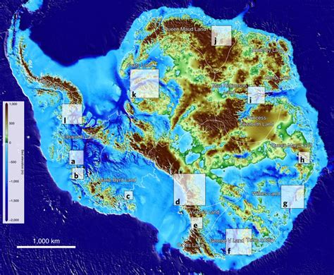 Scientists Create New Bed Topography Map of Earth’s Southernmost ...