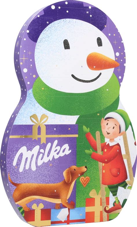 Milka Advent Calendar - Snow Mix, 236 g - Piccantino Online Shop International