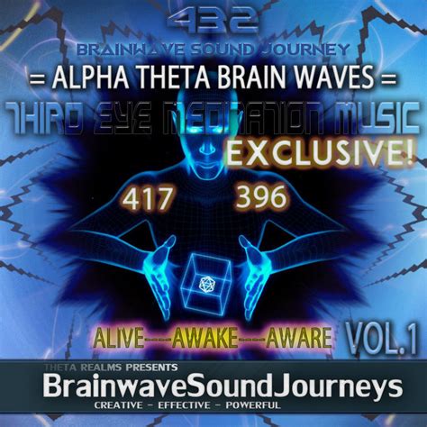 20 MIN | Third Eye Meditation Music | ALPHA THETA BRAINWAVES V1 | Theta ...