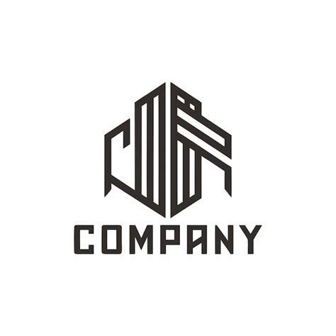 Minimalist company logo template | Premium AI-generated vector