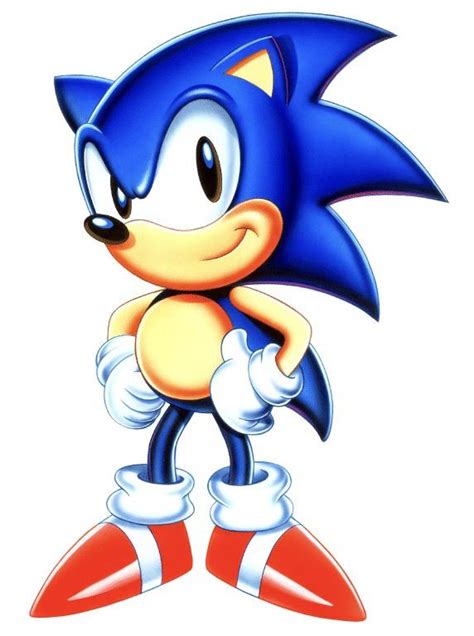 This rare artwork of Classic Sonic feels like a perfect combination ...