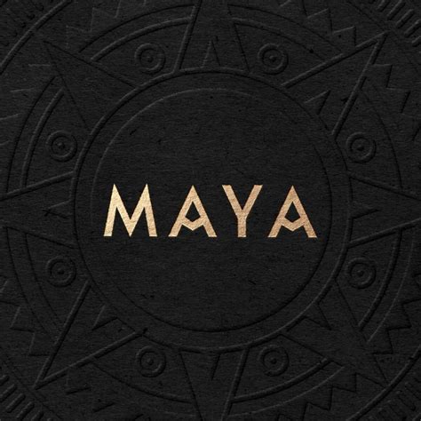 Maya Restaurant Brand Identity | Luxury Logo Design