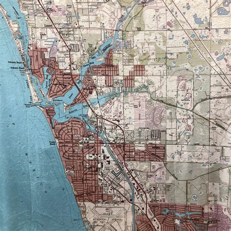 Venice Vintage Map Blanket - Things I Like