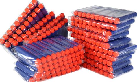 20-1000Pcs Kids Nerf Toy Guns Soft Darts Refill Bullets For N-Strike ...