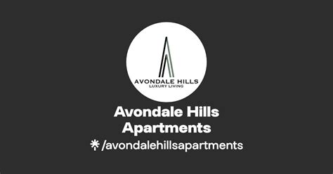 Avondale Hills Apartments | Instagram, Facebook | Linktree