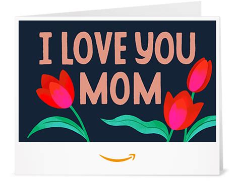 Amazon.com: Amazon Gift Card - Print - Mother's Day Tulips (Print at ...