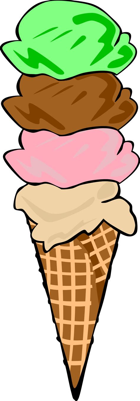 Clipart Of Ice Cream Cone - ClipArt Best