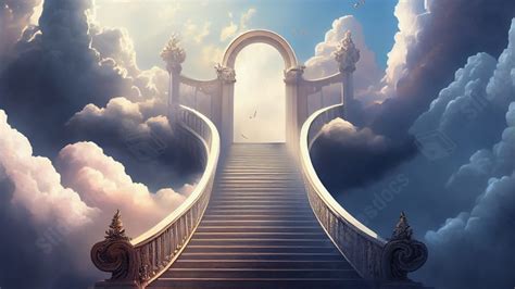 Beautiful Of Heaven Powerpoint Background For Free Download - Slidesdocs