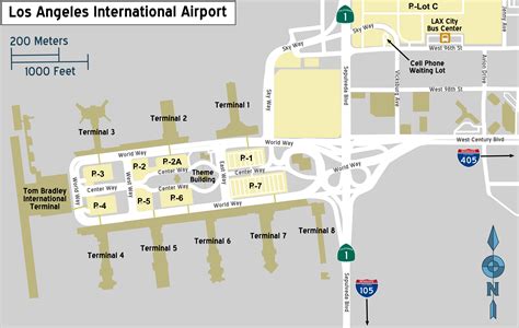 Airport Terminal Map Lax Terminal Mapjpg Images