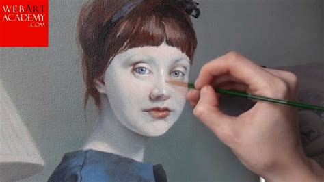 How to paint a realistic portrait | oil painting techniques - YouTube