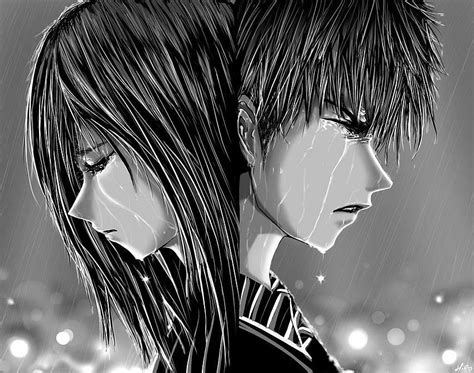 Sad Anime Boy Crying