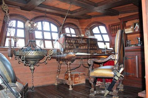 17 Best images about captain's quarters (pirate ship bedroom) on ...