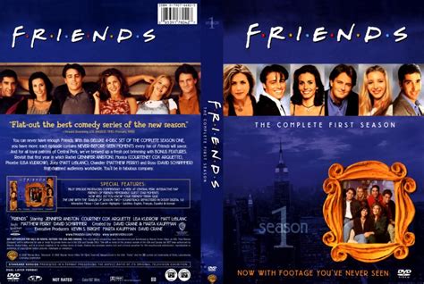 Friends Season 1 - TV DVD Scanned Covers - 137 :: DVD Covers