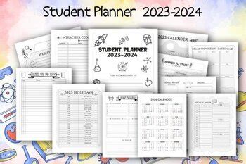 Student Planner 2023-2024 by Aymad's School | TPT