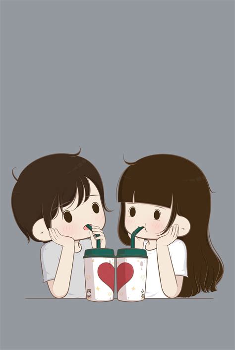 Couple Illustration Wallpapers - Wallpaper Cave