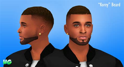 Hella Good Sim Stuff - [HGCC]Korey Beard The first cc I ever made for...