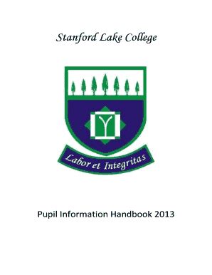 Fillable Online slc co Stanford Lake College - slc co Fax Email Print ...