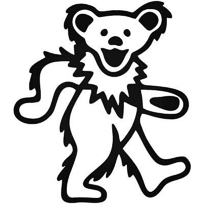 Vinyl Decal for Window - Grateful Dead, Dancing Bear | eBay