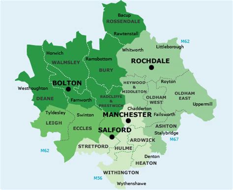 Rochdale Map - United Kingdom