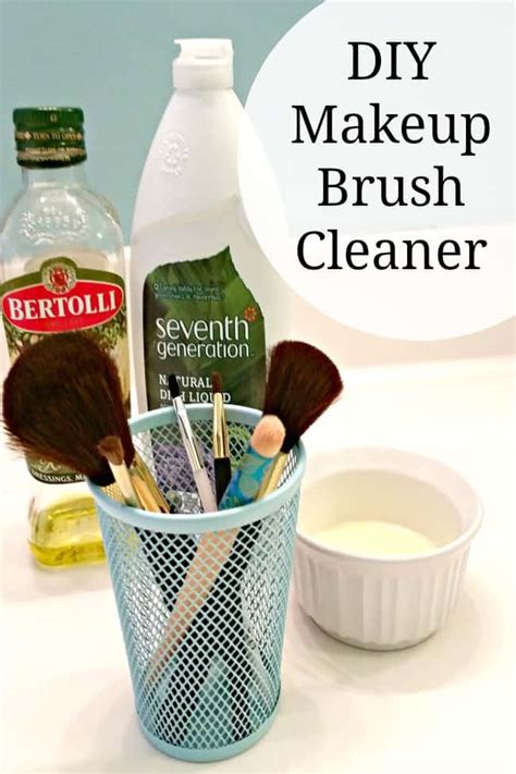 DIY Makeup Brush Cleaner