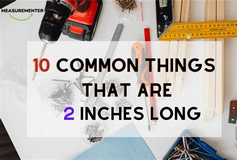 10 Everyday items that are 2 inches long | Measurementer