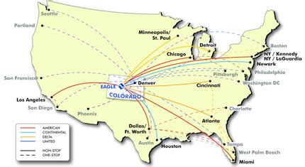 Fly Vail Flights to Vail Vail Airport Map Incoming Flights