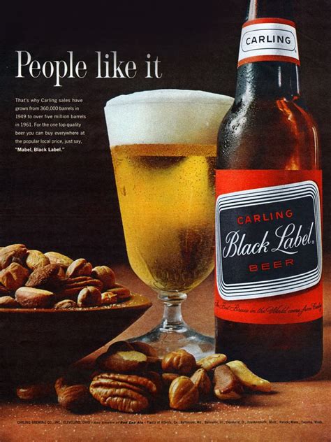 157 best images about Black Label Beer on Pinterest | Print ads ...