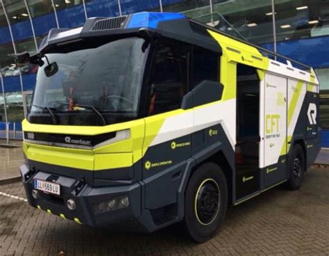 View new Electric Rosenbauer Concept Fire Truck on Dec. 12 at Fire ...