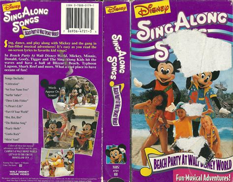 Disney Sing Along Songs Beach Party Vhs Images And Photos Finder