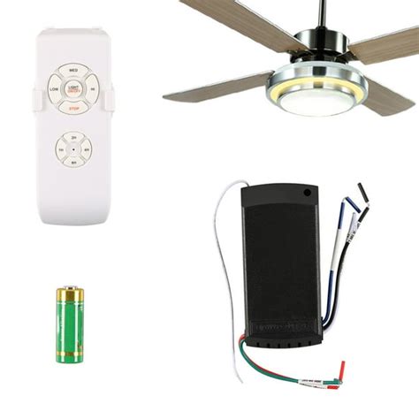 3-in-1 Small Size Universal Ceiling Fan Remote Control Kit with Light ...