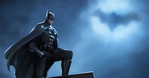 The Batman Bat-Signal Revealed by Commissioner Gordon Actor Jeffrey Wright