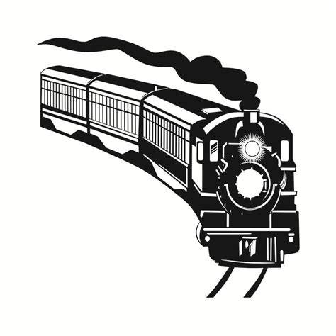 Train Silhouette at GetDrawings | Free download