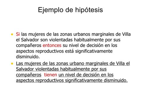 Ejemplos De Hipotesis De Trabajo De Investigacion Compartir Ejemplos Images