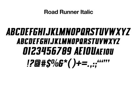 Road Runner - TypeDrift