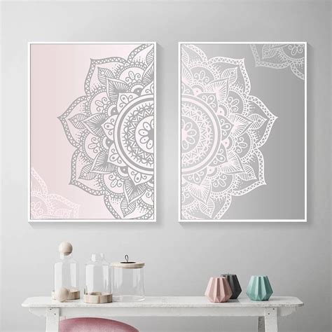 Mandala Wall Art Prints Zen Wall Art Mandala Wall Art | Etsy