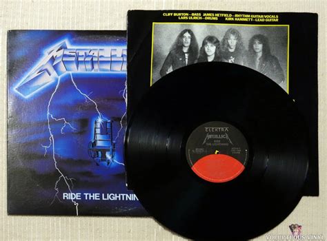 Metallica ‎– Ride The Lightning (1984) Vinyl, LP, Album, Reissue ...