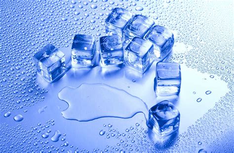 Ice cube lot, cube, ice cubes, water drops, ice HD wallpaper ...